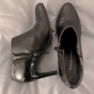 Franco Sarto Heeled Ankle Booties Size 6.5